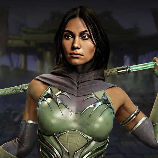 Jade - Mortal Kombat vorher